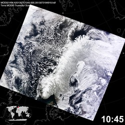 Level 1B Image at: 1045 UTC