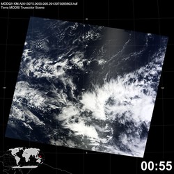 Level 1B Image at: 0055 UTC