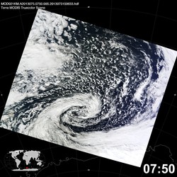 Level 1B Image at: 0750 UTC