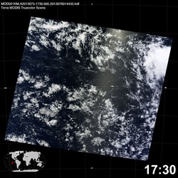 Level 1B Image at: 1730 UTC