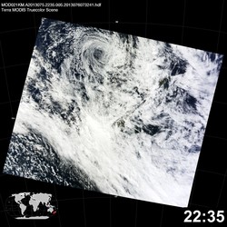 Level 1B Image at: 2235 UTC