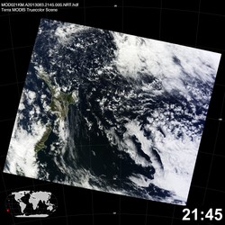 Level 1B Image at: 2145 UTC