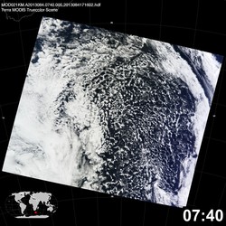 Level 1B Image at: 0740 UTC