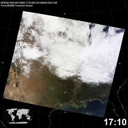 Level 1B Image at: 1710 UTC