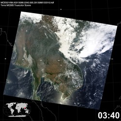 Level 1B Image at: 0340 UTC