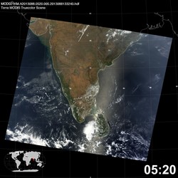 Level 1B Image at: 0520 UTC