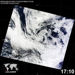 Level 1B Image at: 1710 UTC