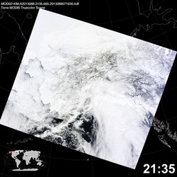 Level 1B Image at: 2135 UTC