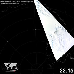 Level 1B Image at: 2215 UTC