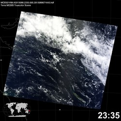 Level 1B Image at: 2335 UTC