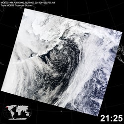 Level 1B Image at: 2125 UTC