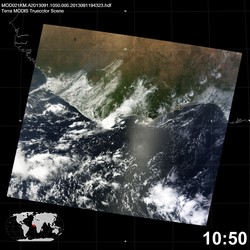 Level 1B Image at: 1050 UTC