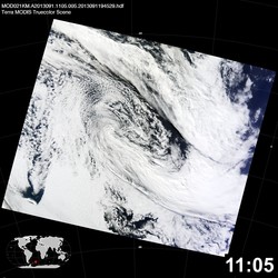 Level 1B Image at: 1105 UTC