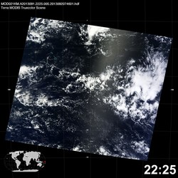 Level 1B Image at: 2225 UTC