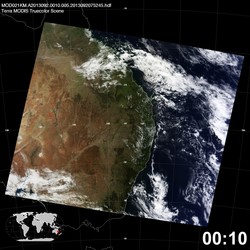 Level 1B Image at: 0010 UTC