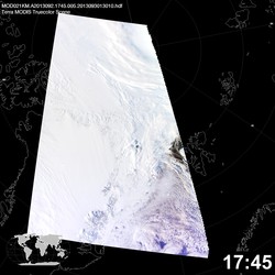 Level 1B Image at: 1745 UTC