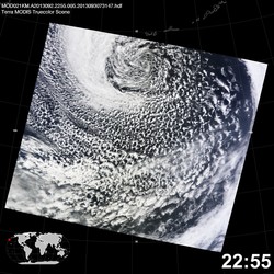 Level 1B Image at: 2255 UTC