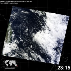 Level 1B Image at: 2315 UTC