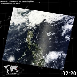 Level 1B Image at: 0220 UTC