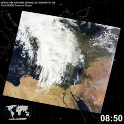 Level 1B Image at: 0850 UTC