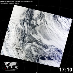 Level 1B Image at: 1710 UTC