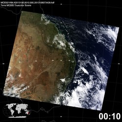 Level 1B Image at: 0010 UTC