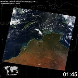 Level 1B Image at: 0145 UTC