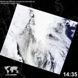 Level 1B Image at: 1435 UTC