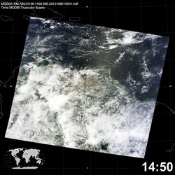 Level 1B Image at: 1450 UTC