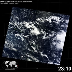 Level 1B Image at: 2310 UTC