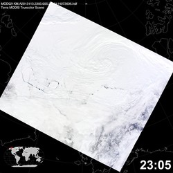 Level 1B Image at: 2305 UTC