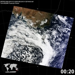 Level 1B Image at: 0020 UTC