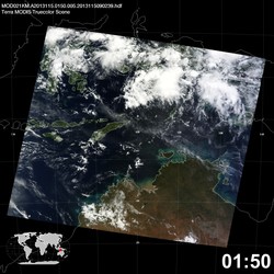 Level 1B Image at: 0150 UTC