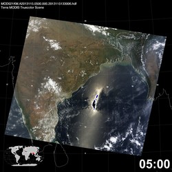 Level 1B Image at: 0500 UTC