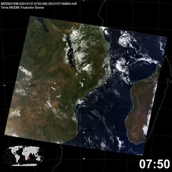 Level 1B Image at: 0750 UTC