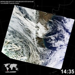 Level 1B Image at: 1435 UTC