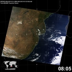 Level 1B Image at: 0805 UTC