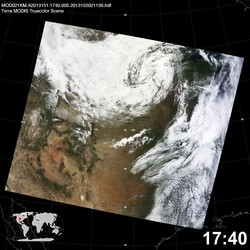 Level 1B Image at: 1740 UTC