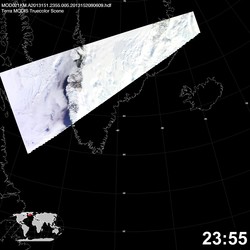 Level 1B Image at: 2355 UTC