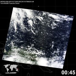 Level 1B Image at: 0045 UTC