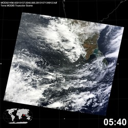 Level 1B Image at: 0540 UTC