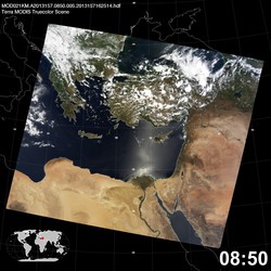 Level 1B Image at: 0850 UTC