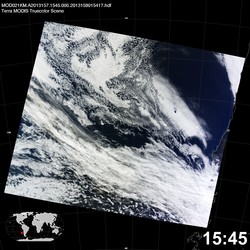 Level 1B Image at: 1545 UTC