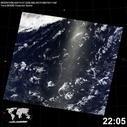 Level 1B Image at: 2205 UTC