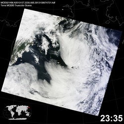 Level 1B Image at: 2335 UTC