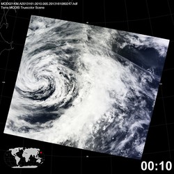 Level 1B Image at: 0010 UTC