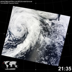 Level 1B Image at: 2135 UTC