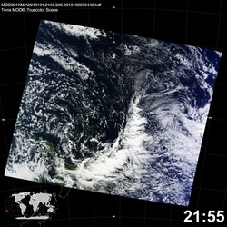 Level 1B Image at: 2155 UTC