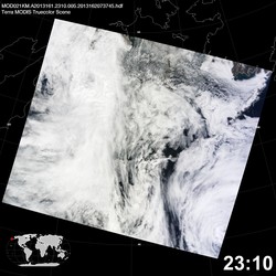 Level 1B Image at: 2310 UTC