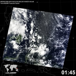 Level 1B Image at: 0145 UTC